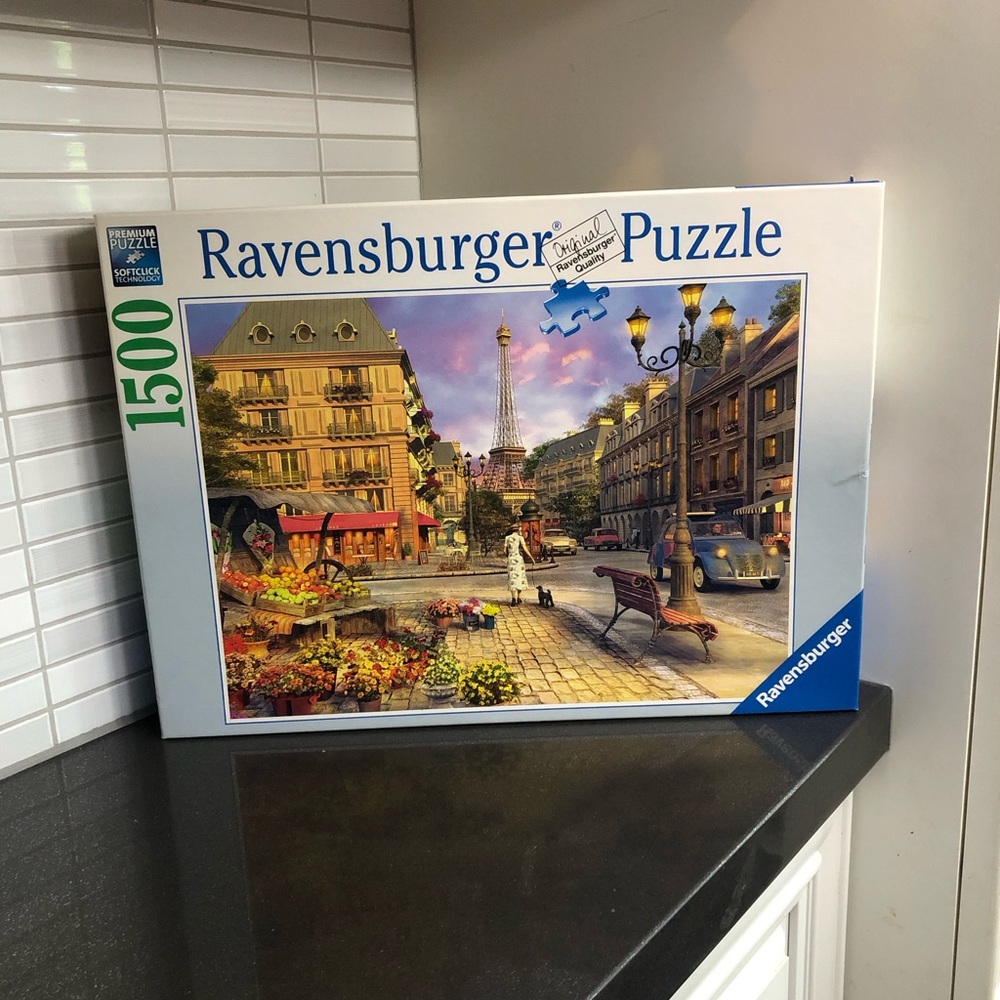 Ravensburger “Vintage Paris 16 309 0” 1500 piece puzzle